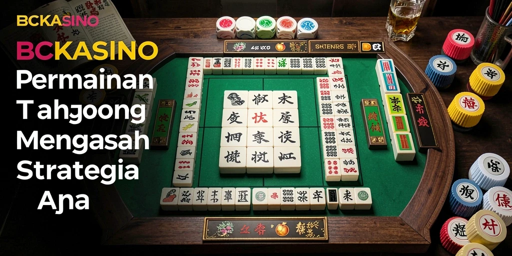 Screenshot gameplay BCKASINO yang mendebarkan saat mencocokkan ubin Mahjong.
