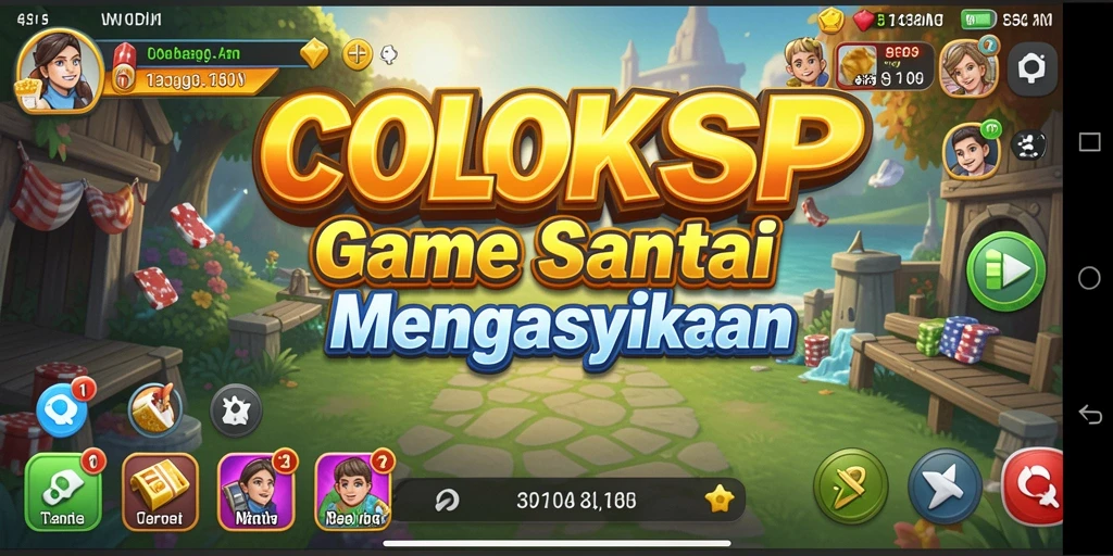 Screenshot COLOKSGP yang menampilkan gameplay mengasyikkan saat bermain.