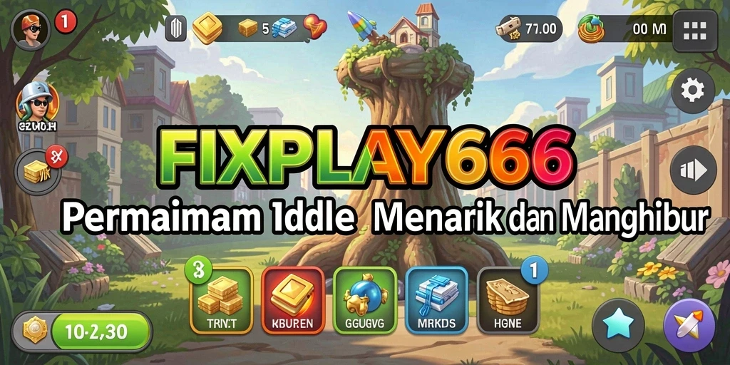 Tangkapan layar FIXPLAY666 menampilkan gameplay Idle yang mengasyikkan.