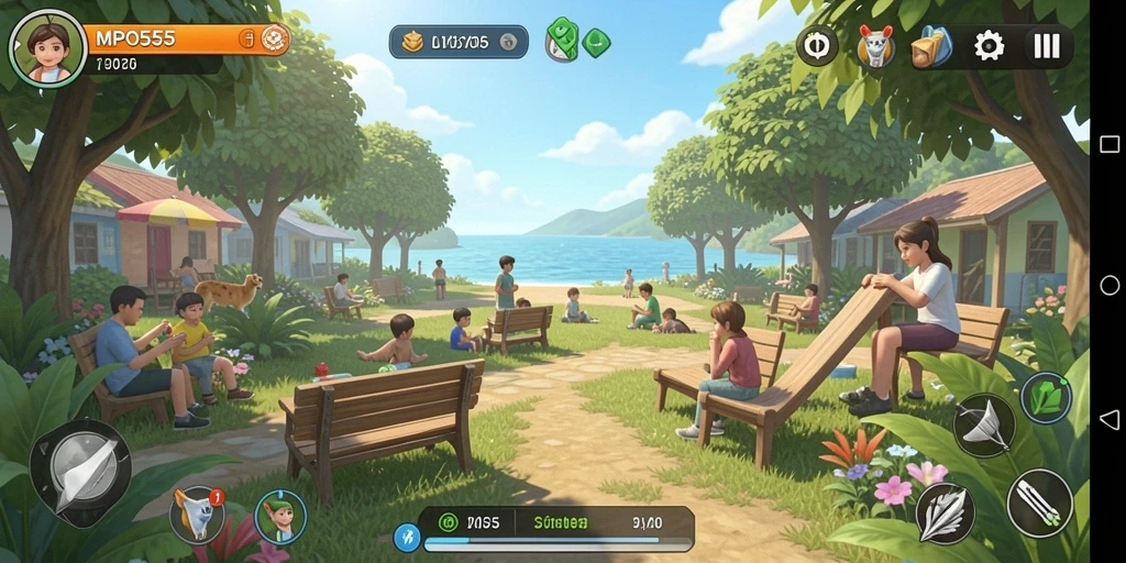 Tampilan menarik dari gameplay MPO555 yang menghibur.