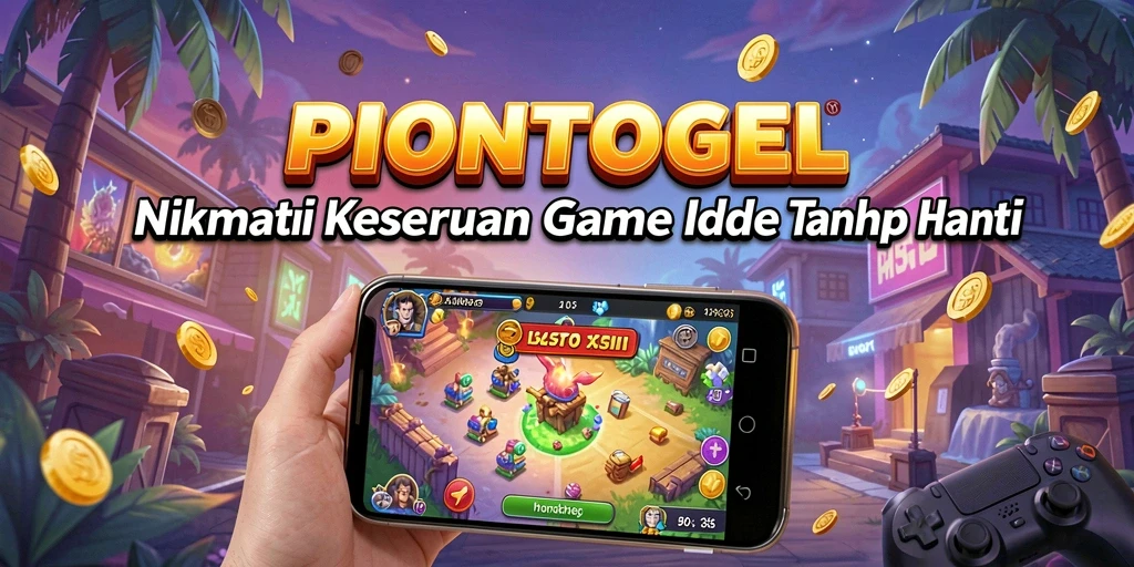 Screenshot utama PIONTOGEL menampilkan karakter dalam gameplay Idle yang menarik.