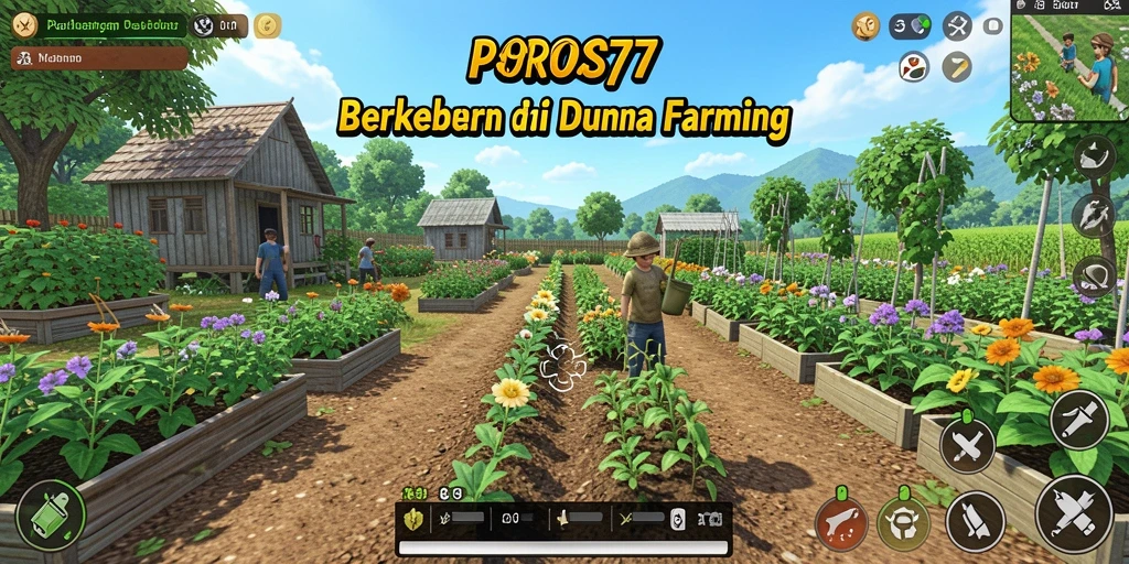 Tampilan gameplay POROS77 yang menyenangkan dan interaktif.