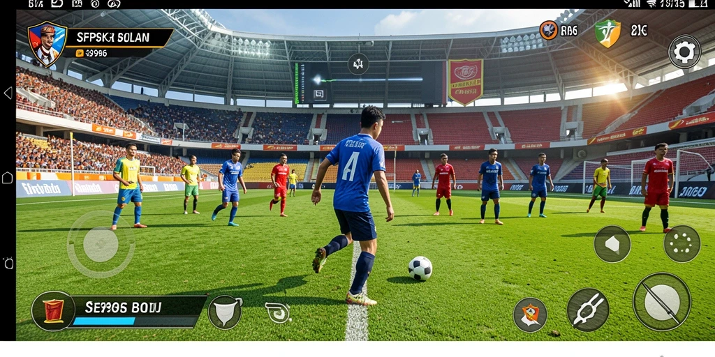 Tampilan gameplay seru dan nyata dari SR996 yang mengagumkan.
